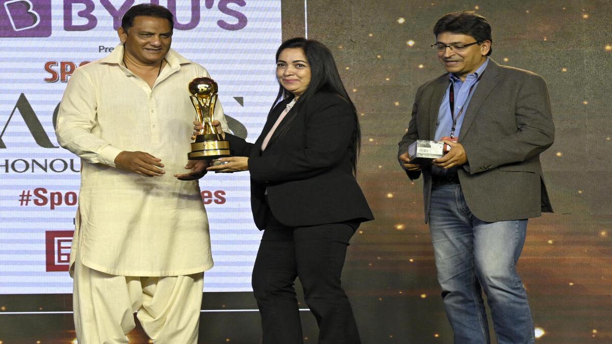 Ashwin wins Sportsman of the Year (Cricket) award at Sportstar Aces