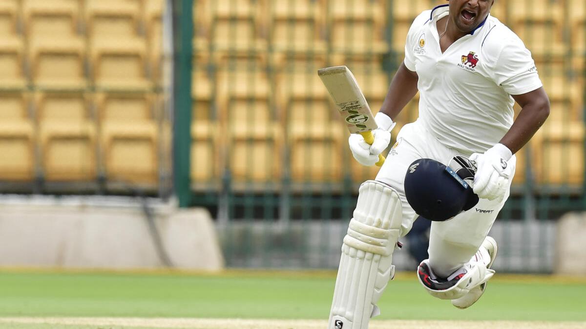 Ranji Trophy final: Sarfaraz dedicates the century to his father Naushad Khan