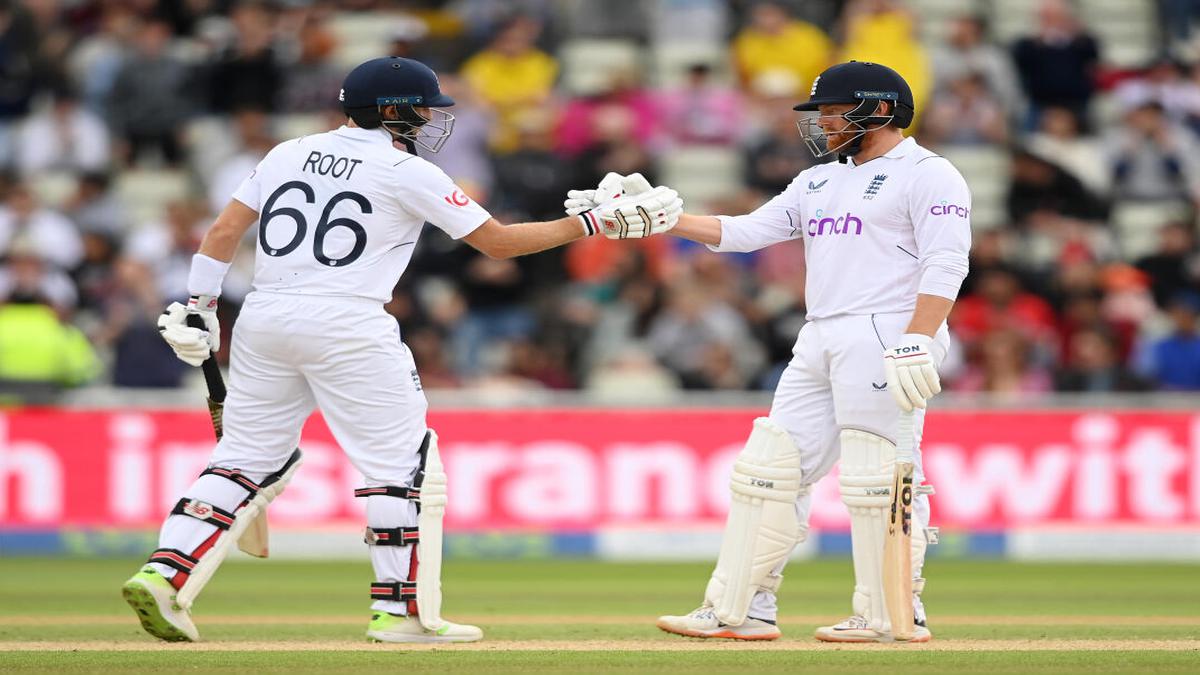 Joe Root, Jonny Bairstow rocket England to win over India in Edgbaston Test