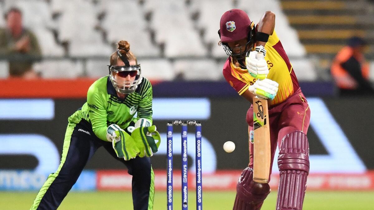 Women’s T20 World Cup: Skipper Hayley Matthews steers West Indies to victory over Ireland