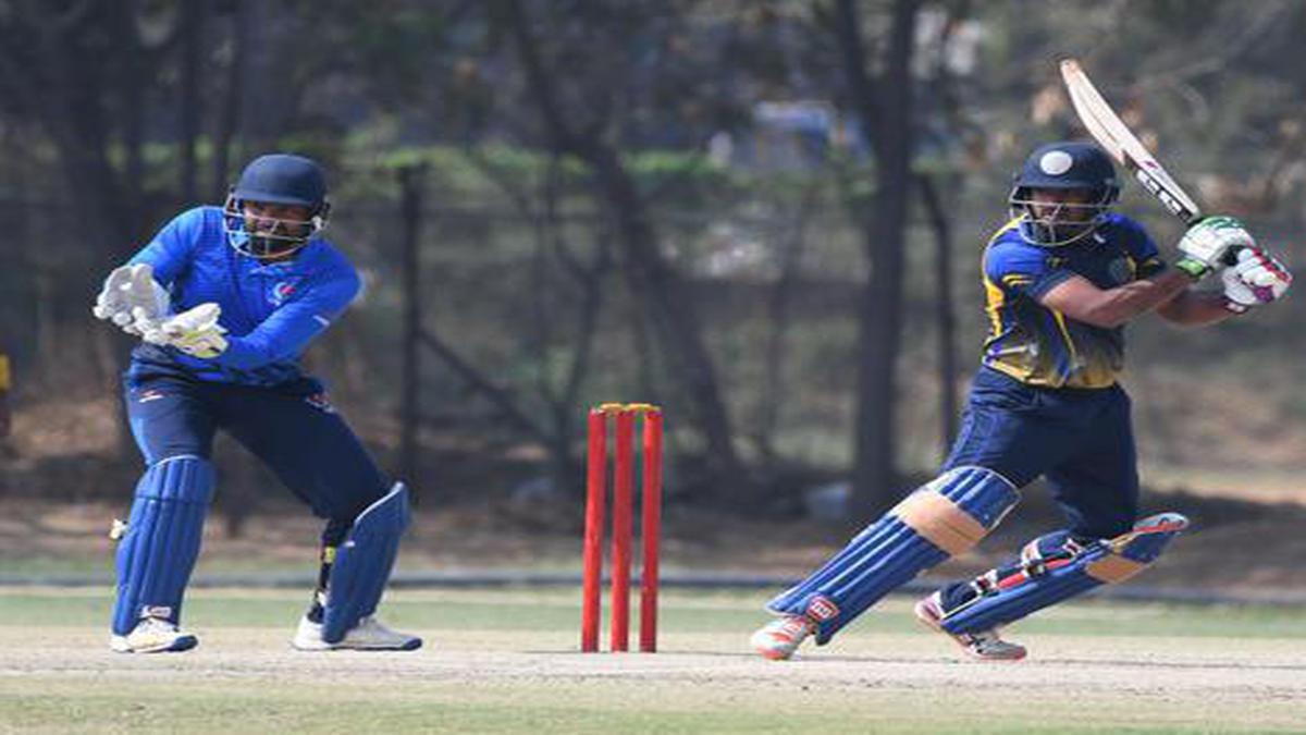 Syed Mushtaq Ali Trophy T20 Live Score: Jackson fifty powers Puducherry's record chase vs Andhra Avi Barot 100 Saurashtra vs Goa