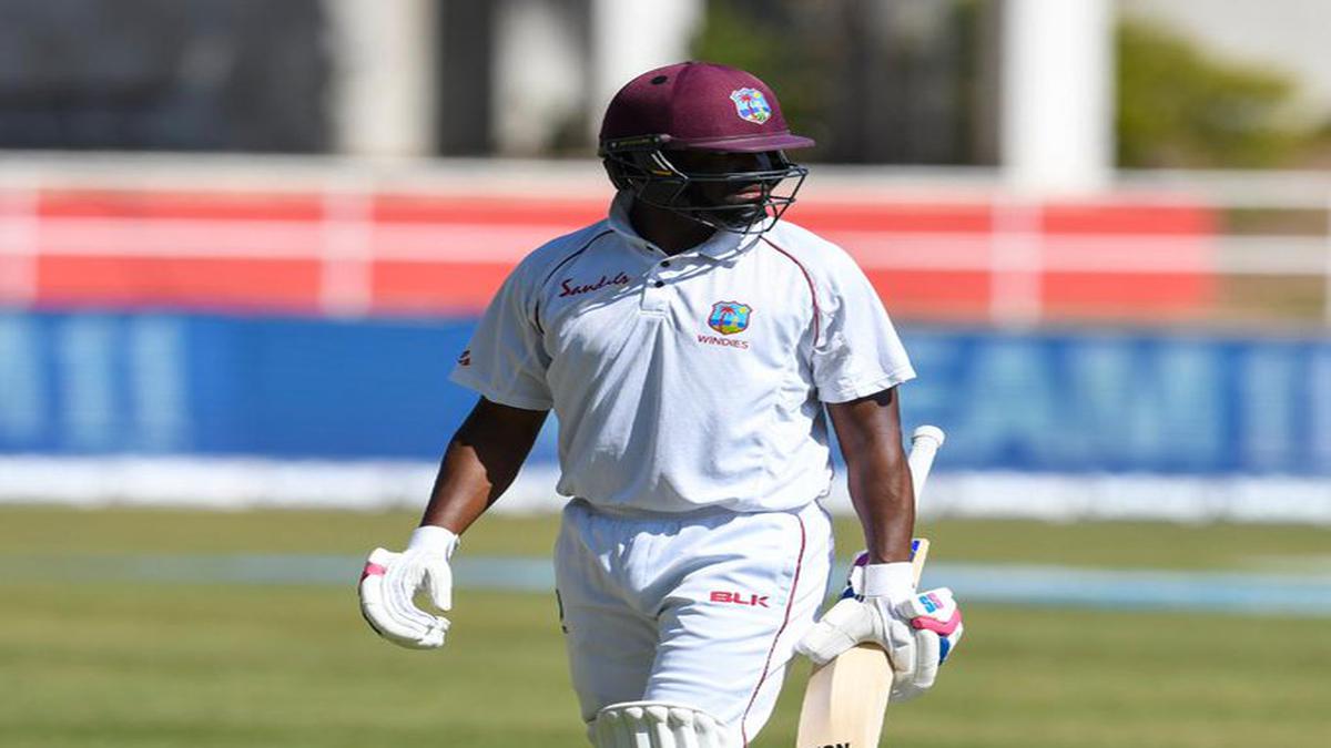 West Indies' Darren Bravo substituted by Jermaine Blackwood for concussion