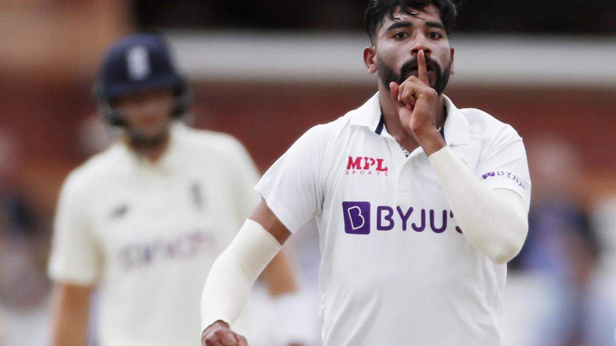 India vs England, 2nd Test Day 3: Mohammed Siraj says his finger on lips celebration is for the critics