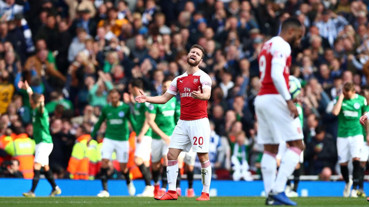 Report: Arsenal 1 Brighton and Hove Albion 1