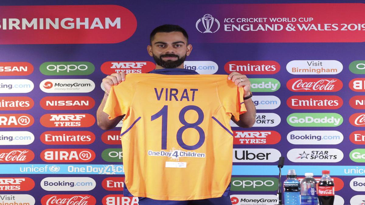 World Cup 2019: Orange jersey is one-off, blue remains our colour