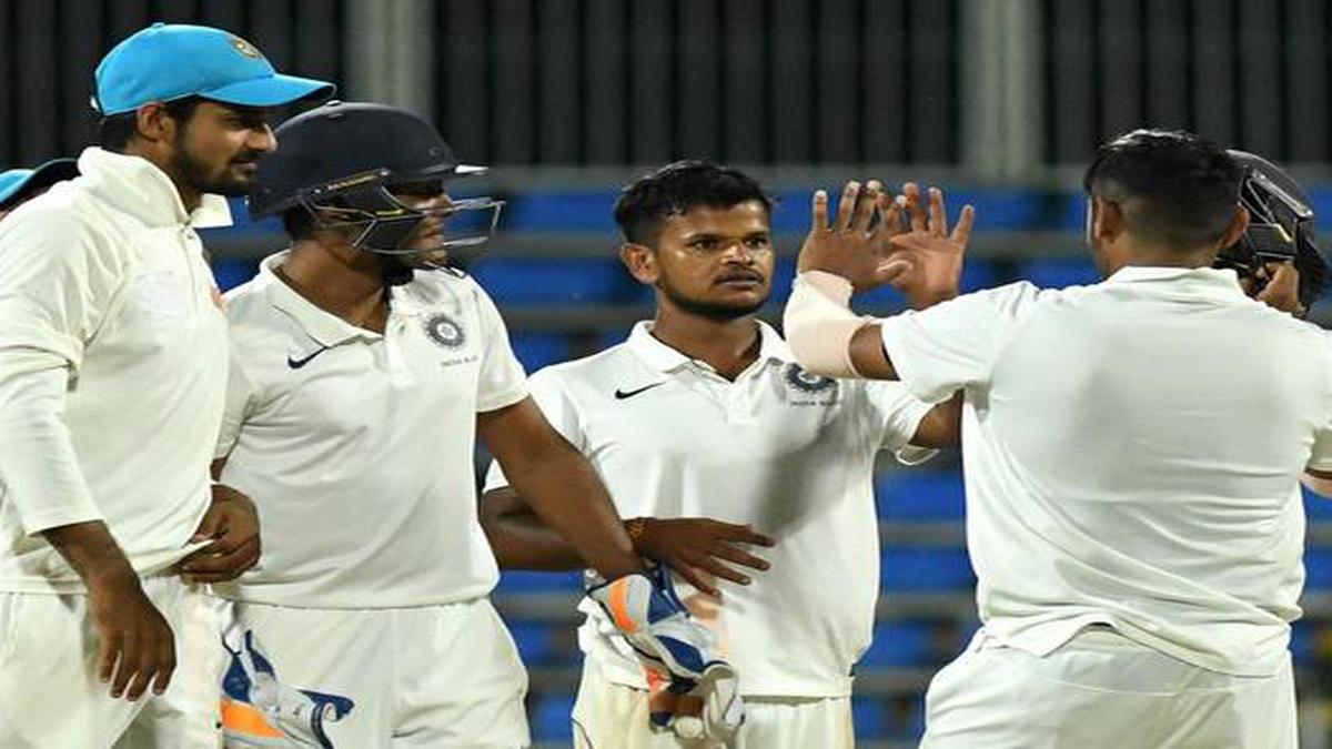 Duleep Trophy Final: Spinners shine as India Blue closes in on big win