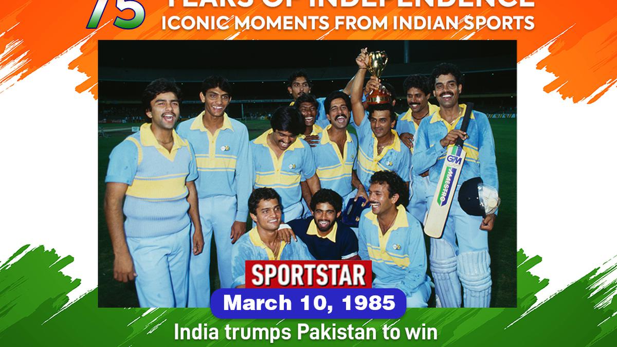 75 years of independence, 75 iconic moments from Indian sports: India trumps Pakistan to clinch World Championship of Cricket