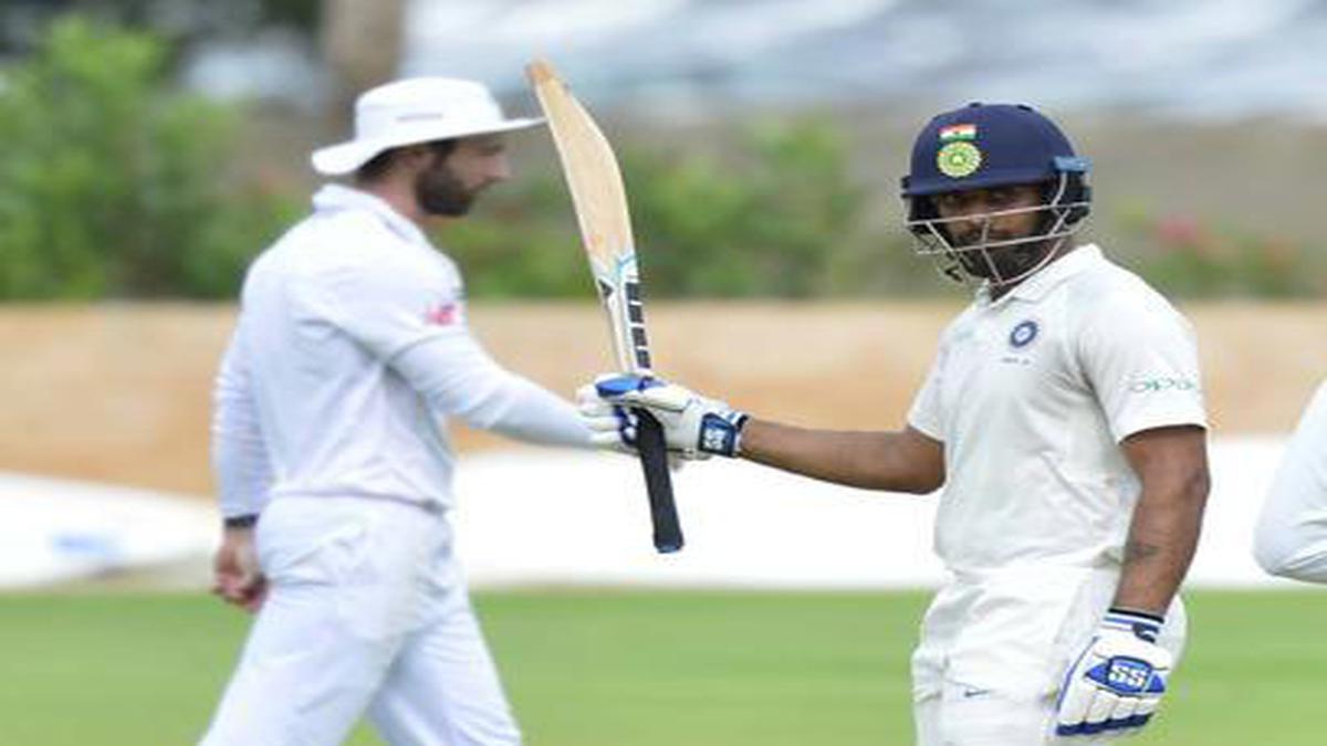 Vihari ton seizes the day for India A