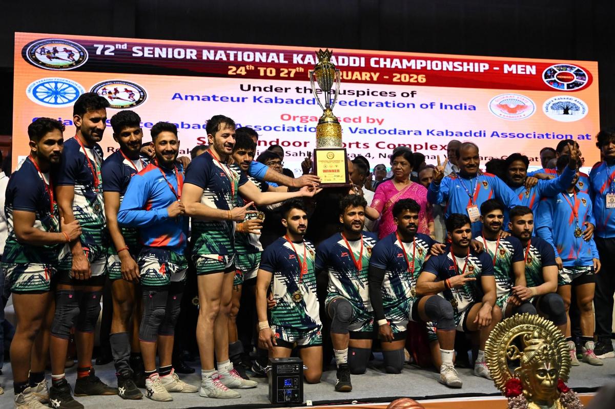 Indian Railways lifts the national men’s crown.