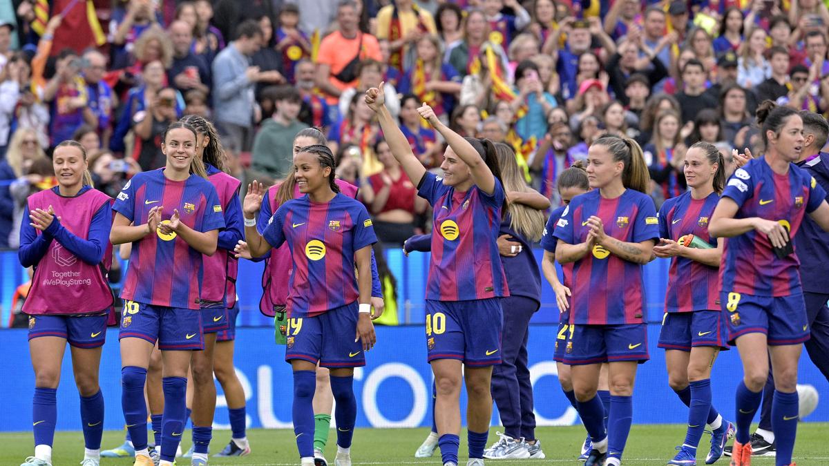 Barcelone a assuré le triplé espagnol avant la finale de la Ligue des Champions féminine