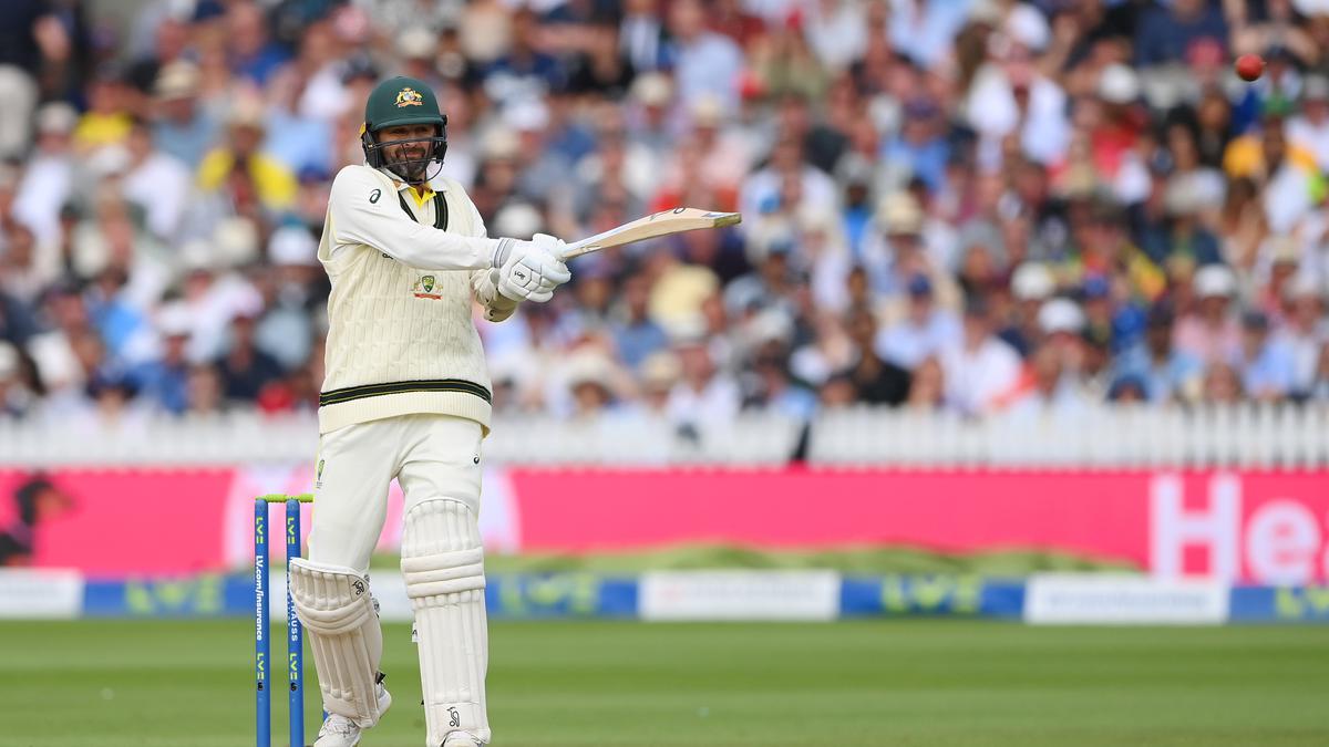 Ashes 2nd Test: Injured Lyon inspires Australia by batting at Lord’s