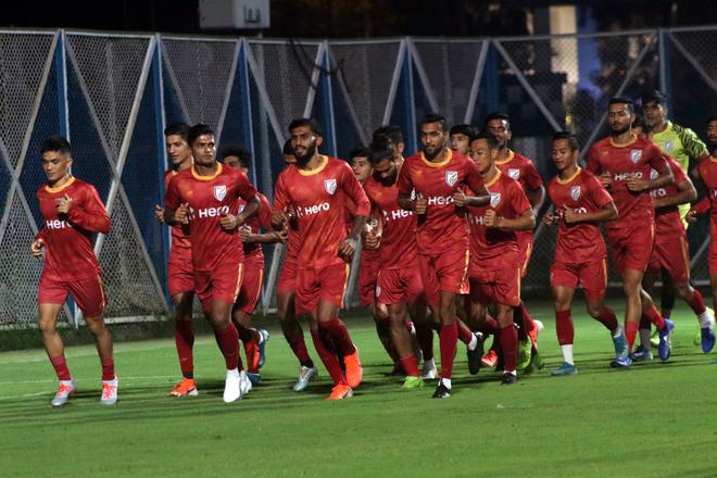 Tough challenges ahead: The unflattering 104 ranking of the senior men’s team will be a concern for the newly elected AIFF team and better preparation is needed for the side ahead of next year’s Asia Cup.