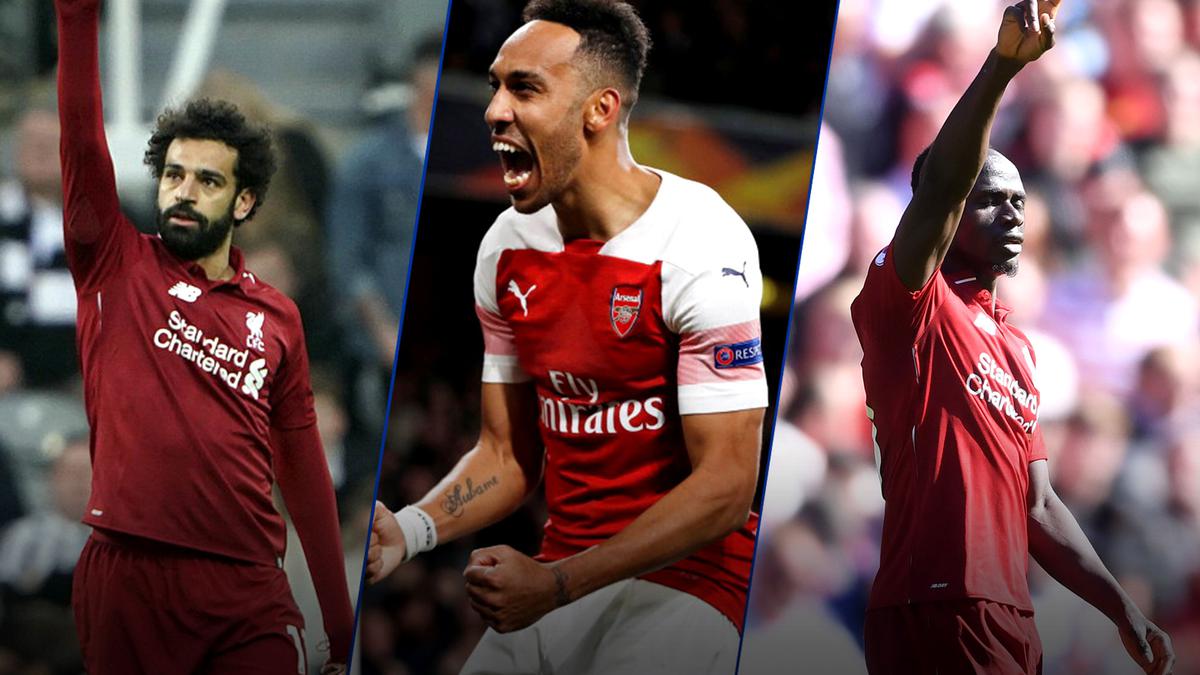 Trio share Premier League Golden Boot for first time in history - Mohamed Salah, Sadio Mane, Pierre-Emerick Aubameyang