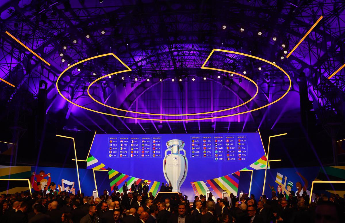 Euro 2024 Draw photos trend of May