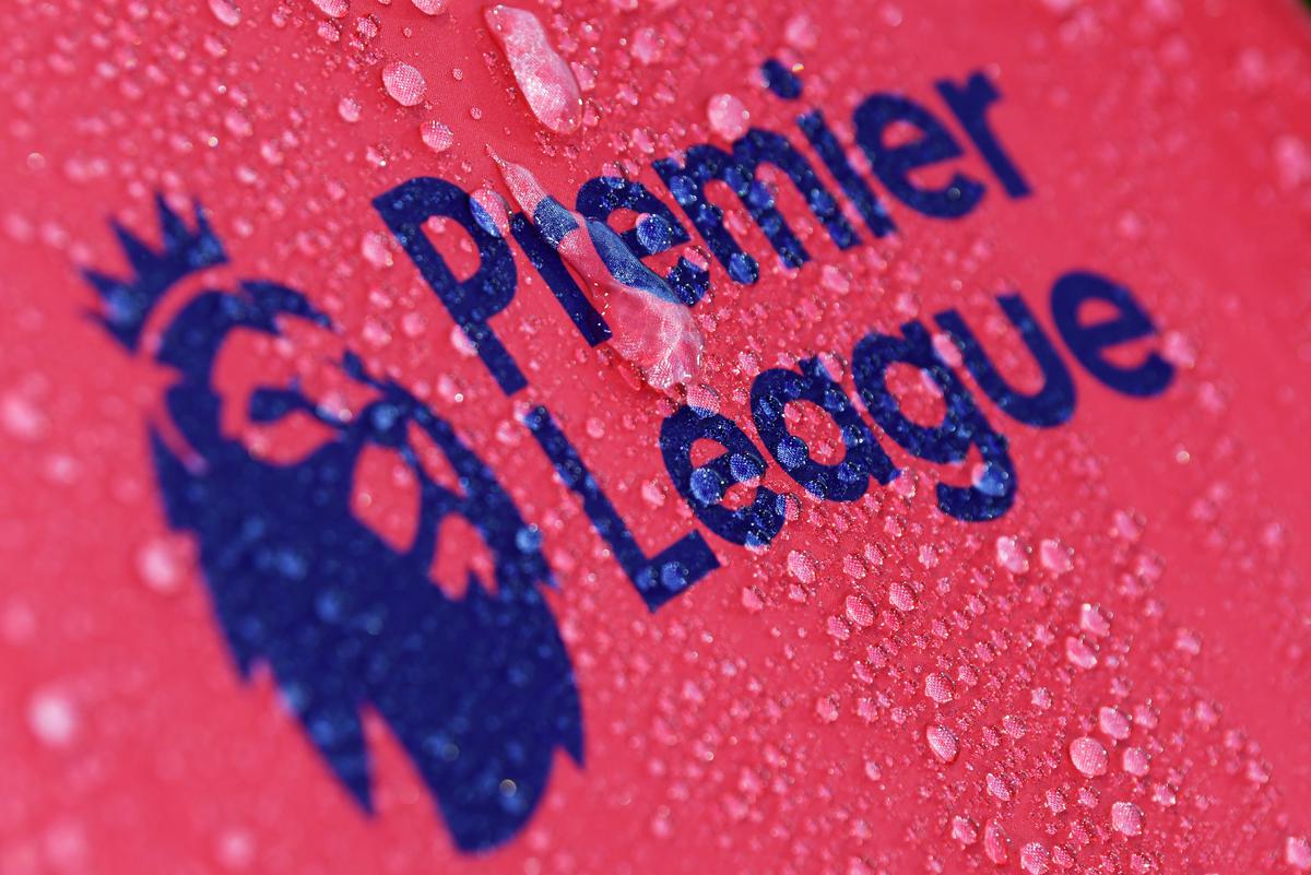 Barclays Premier League Player Issue rouge chiffres Feutre type 2004-2007 