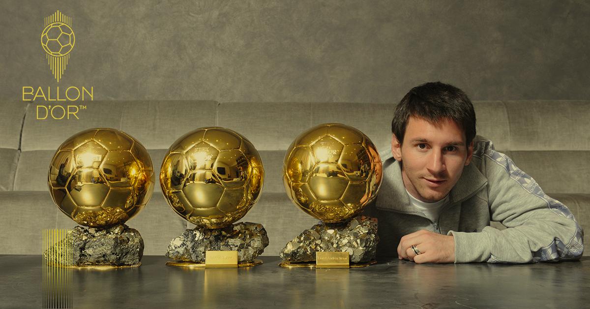 Barcelona won the LaLiga and the Champions League this year, with Lionel Messi at the helm. Beating Ronaldo and Xavi, Messi took home his third Golden Ball.