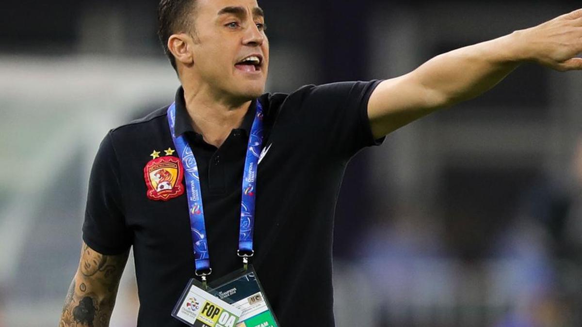 Fabio Cannavaro named new coach of China