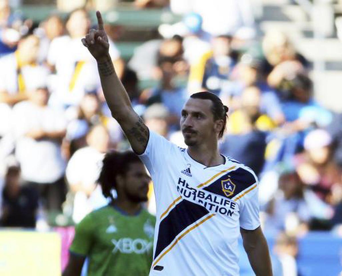 LA Galaxy 3-2 Los Angeles FC: Zlatan Ibrahimovic steals show with