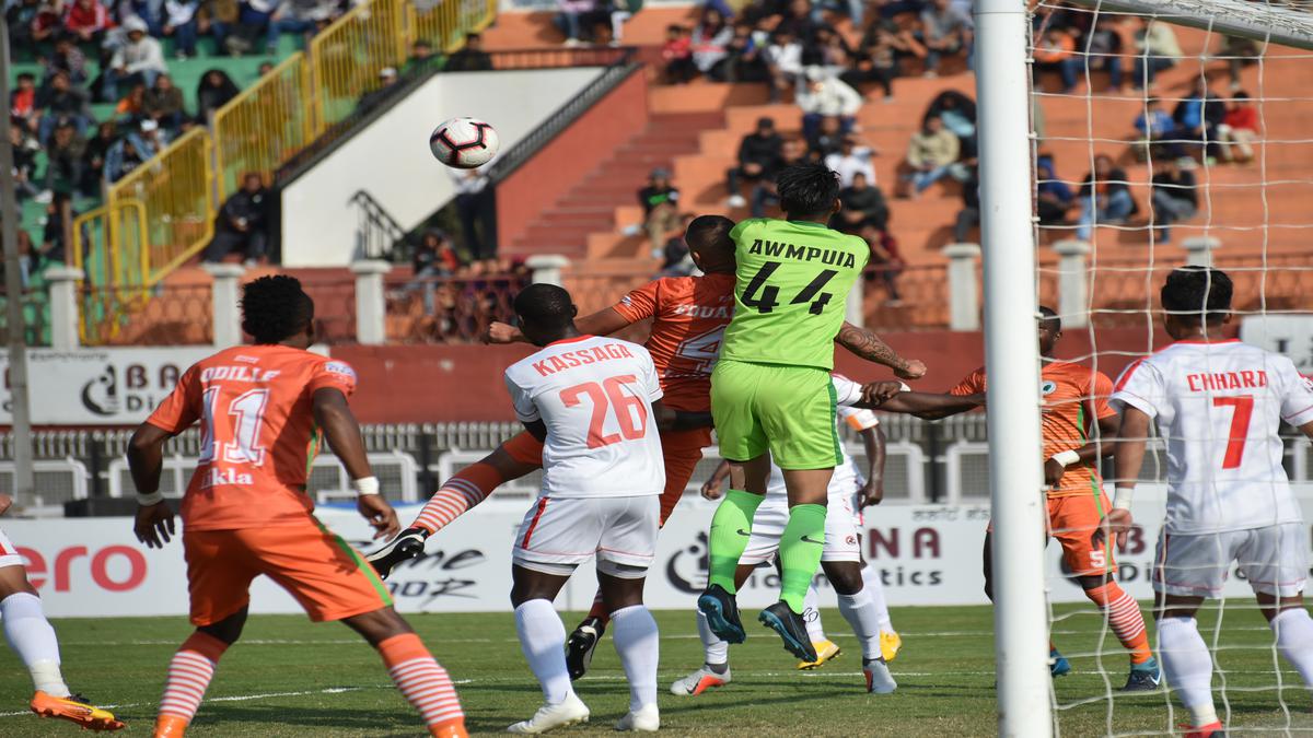 I-League Match Report: 10-man Neroca FC shares the spoils with Aizawl FC in a goalless draw