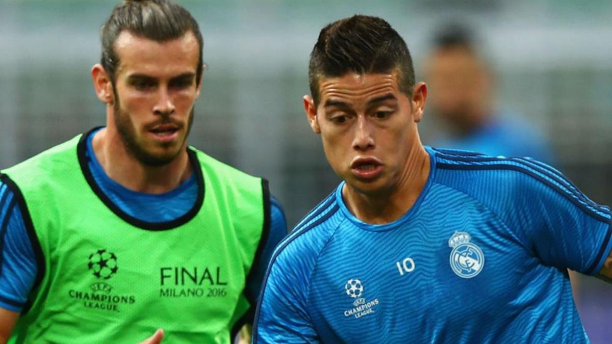 Bale, James left out of Real Madrid's squad for Salzburg friendly