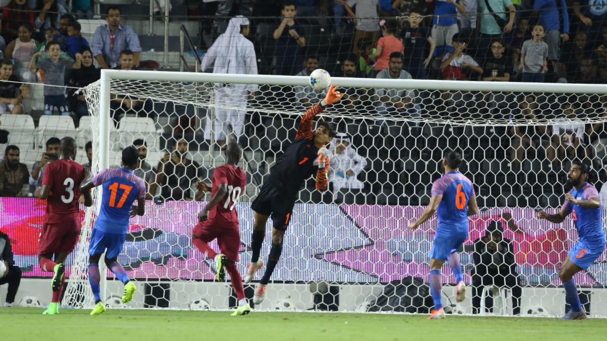 FIFA World Cup qualifiers: Gupreet Singh Sandhu heroics help India to goalless draw against Qatar