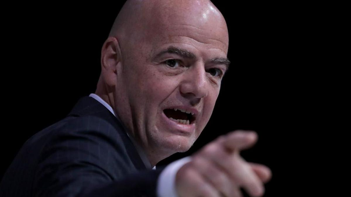 Infantino urges stronger fight against racism England match