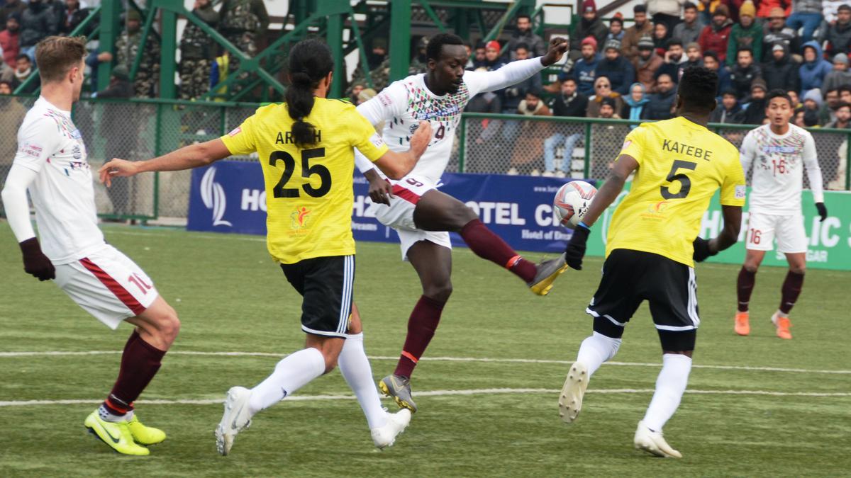 I-League: Mohun Bagan beats Real Kashmir 2-0 to go table top