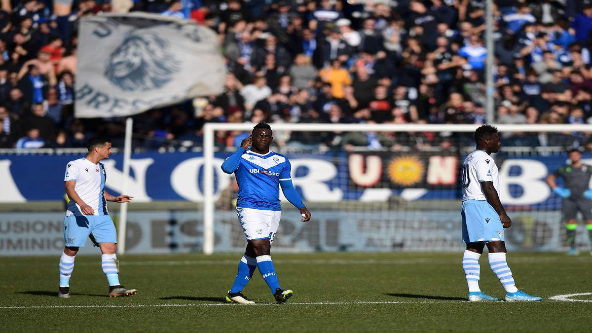 Serie A: Lazio fined 20,000 euros for Balotelli racist abuse