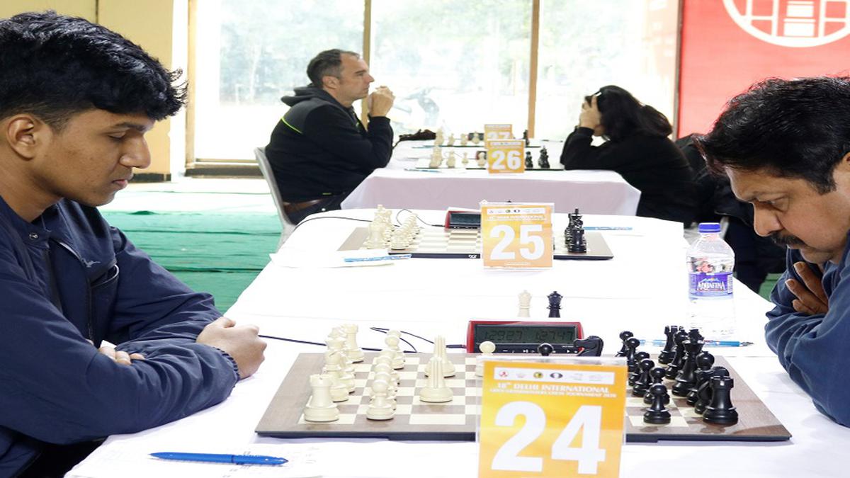 Delhi Int'l Open GM chess: Joshi gains from Harsha’s blunder