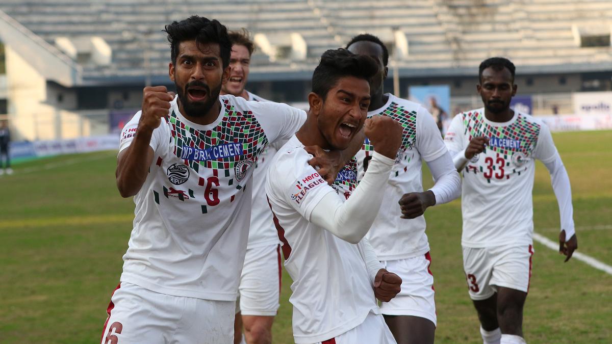 I-League: Punjab 1-1 Mohun Bagan; Neroca 1-0 Real Kashmir