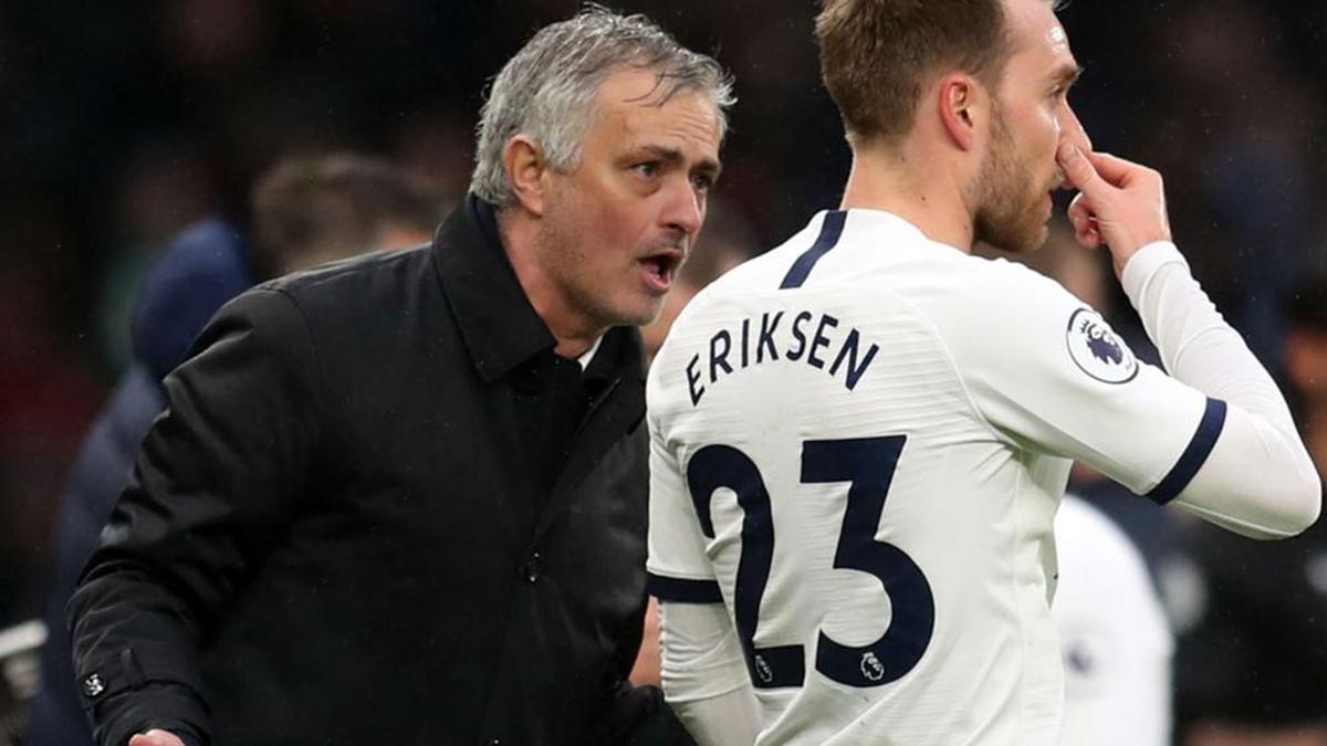 Jose Mourinho surprised by Inter's optimism over Christian Eriksen pursuit