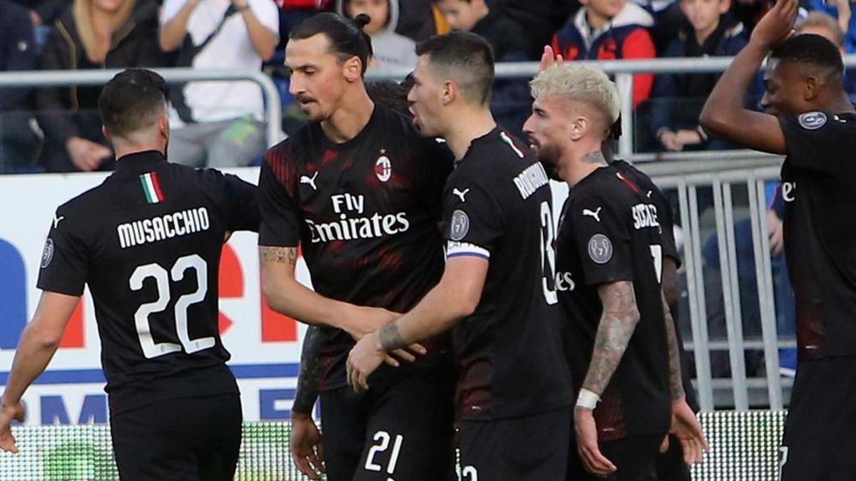 Ibrahimovic has been a 'godsend' for Milan, says Pioli