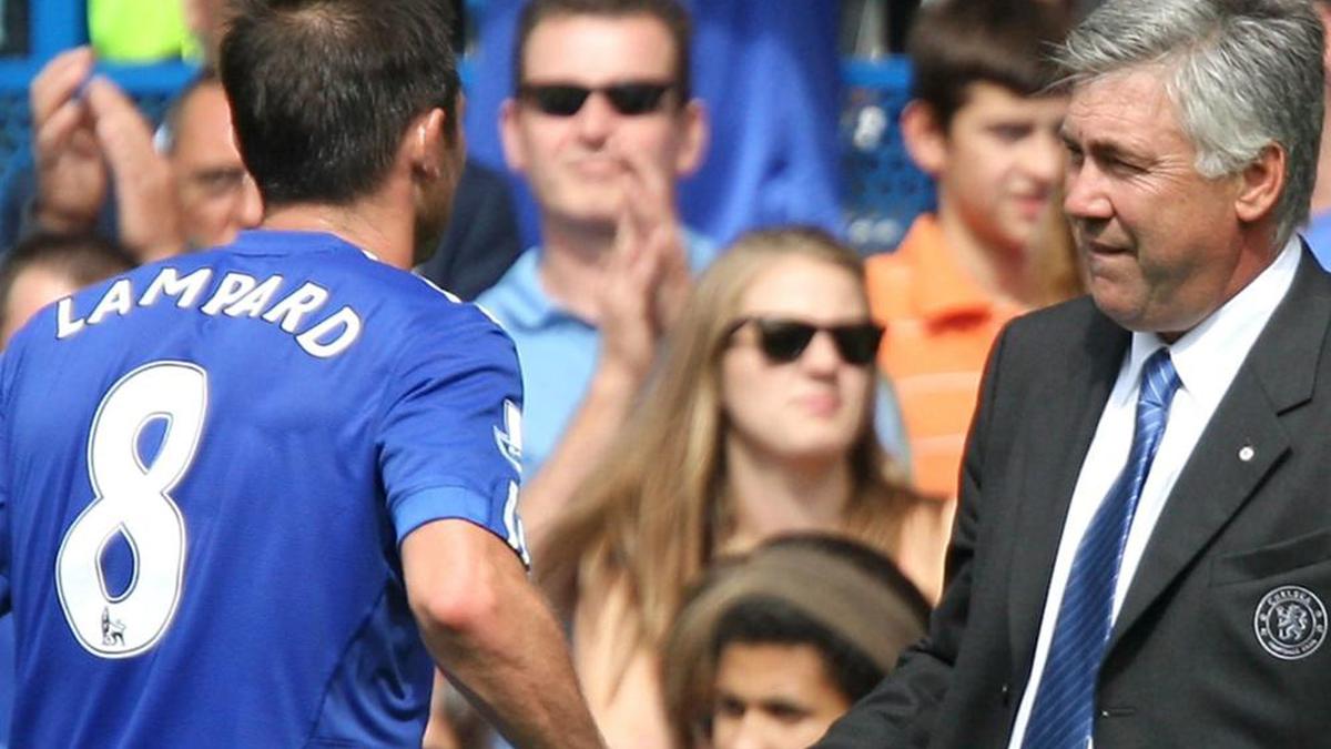 Ancelotti will have a very good reception at Chelsea - Lampard