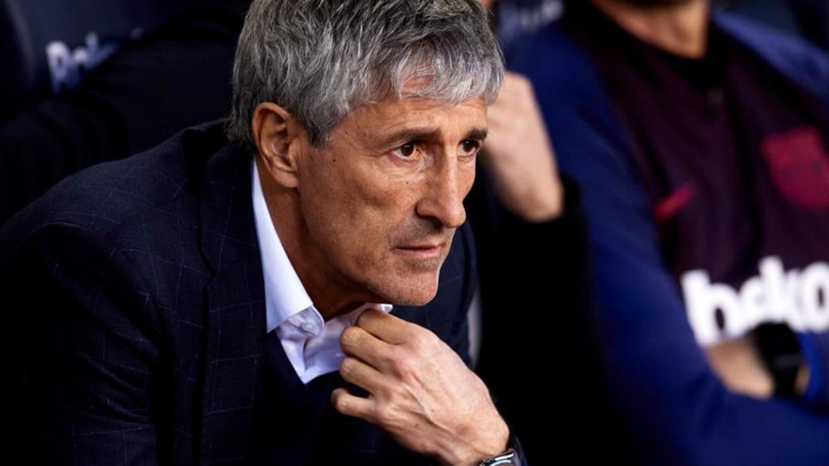 Barca boss Setien says La Liga restart plans are 'unworkable'