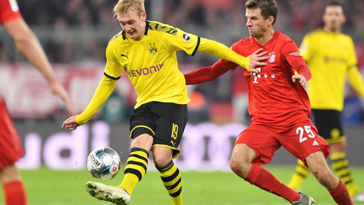 Dortmund v Bayern: Brandt ready for centre stage in Klassiker