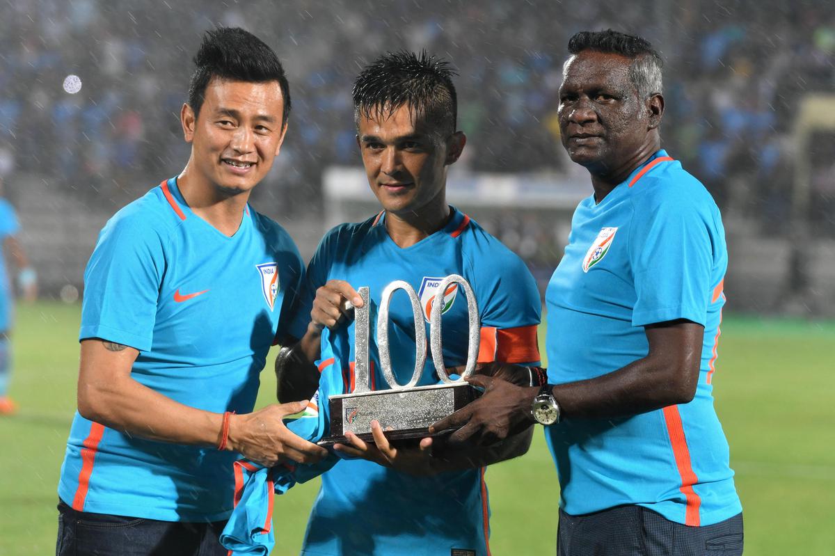 my last game for the country will be”: Indian football team skipper Sunil  Chhetri - The Hindu