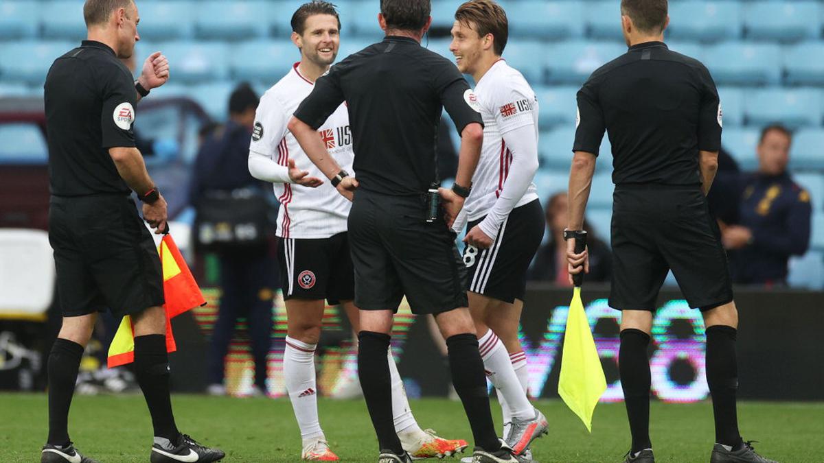 Referees to review goalline error during Sheffield vs Villa