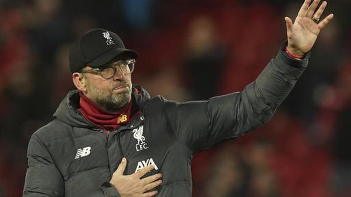 Klopp hails Liverpool's charge towards Premier League title