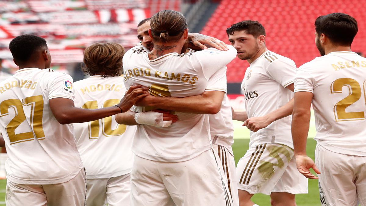 La Liga: Ramos penalty hands Real Madrid win vs Athletic Bilbao