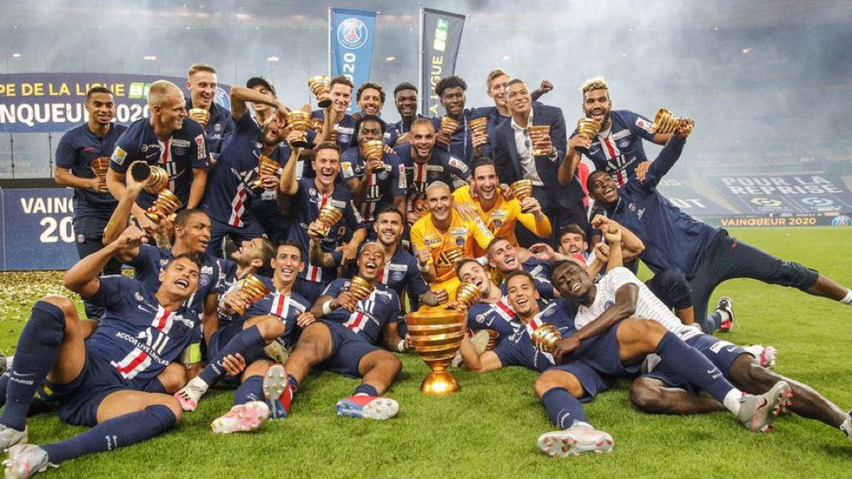 PSG completes domestic treble with League Cup triumph