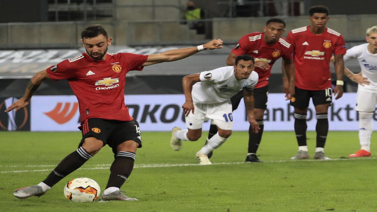 Fernandes penalty sends Man United into Europa League semis - Football news