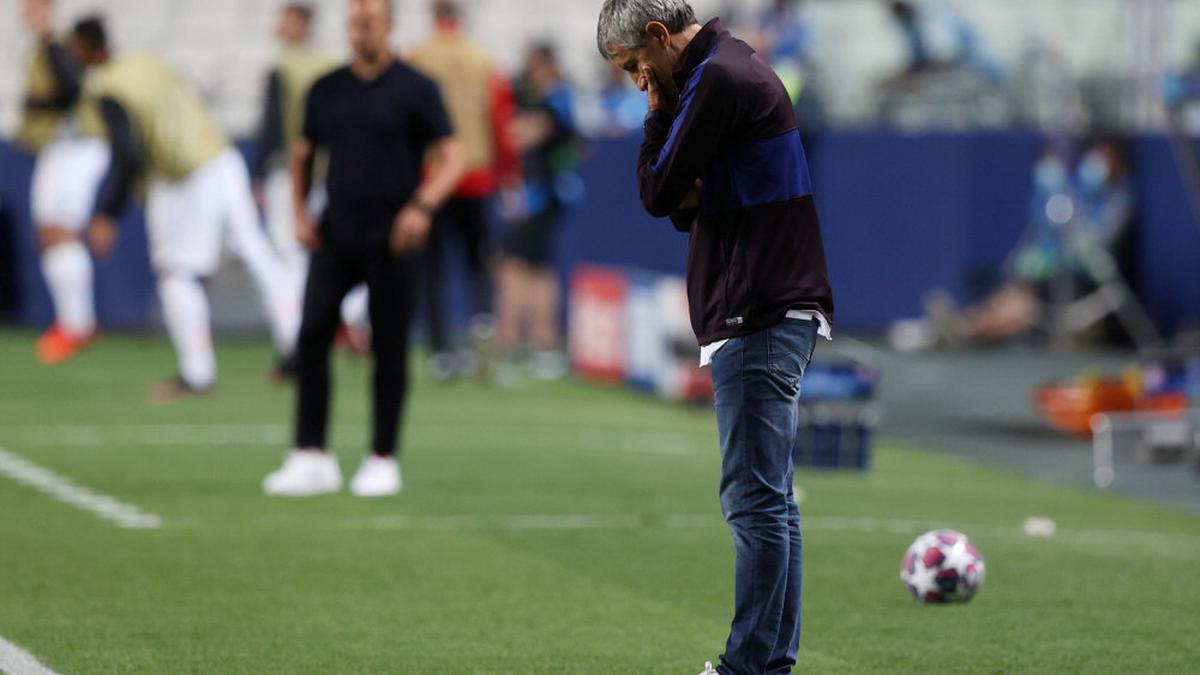 Now not time to focus on own future: Setien after painful Barca defeat - Football News