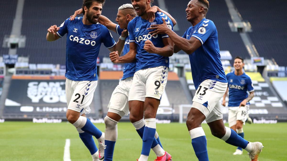 Everton breaks Tottenham jinx as Calvert-Lewin heads winner