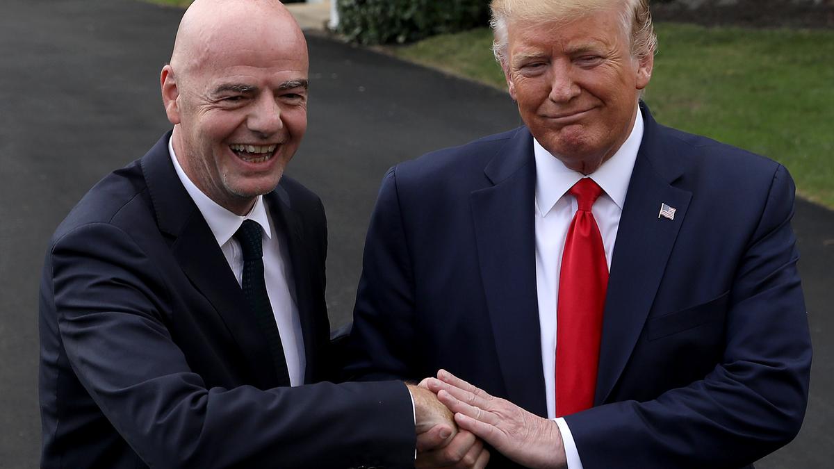 Infantino meets Trump to discuss 2026 FIFA World Cup - Football News - Sportstar