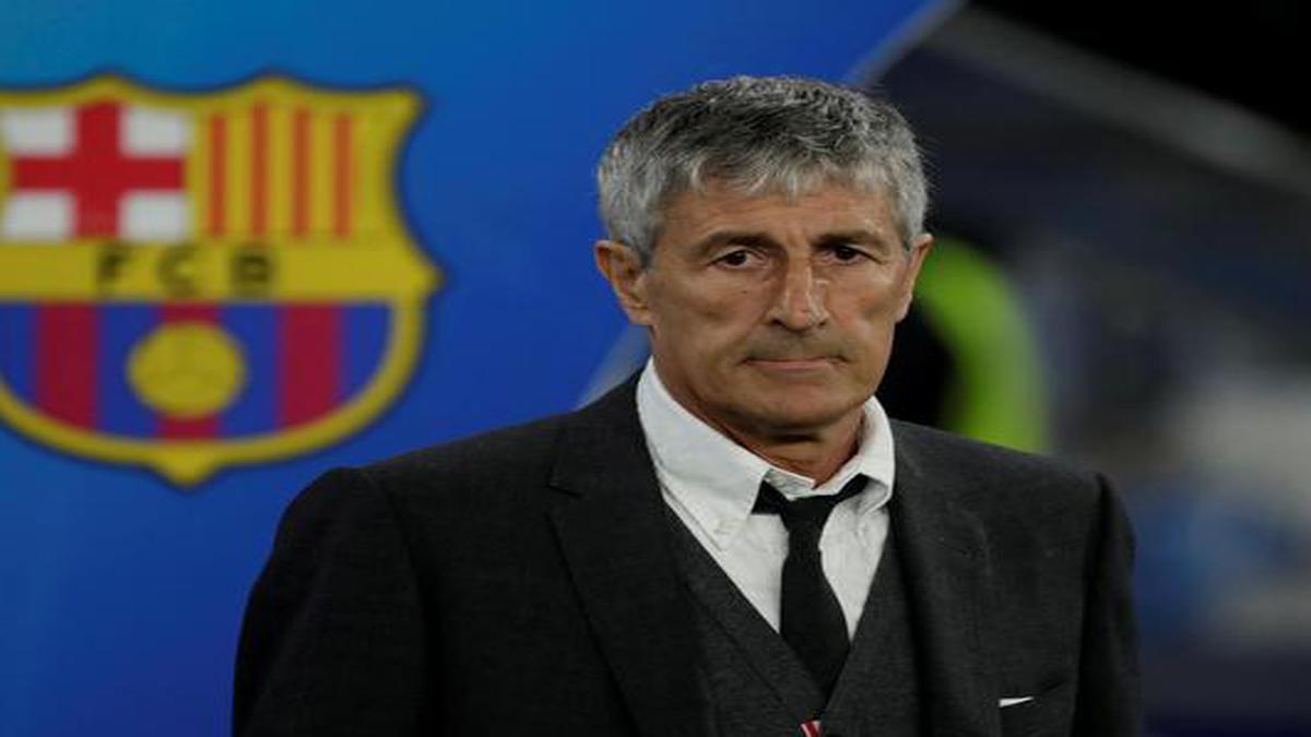 Ex-Barcelona coach Setien suing club over contract - Football News - Sportstar