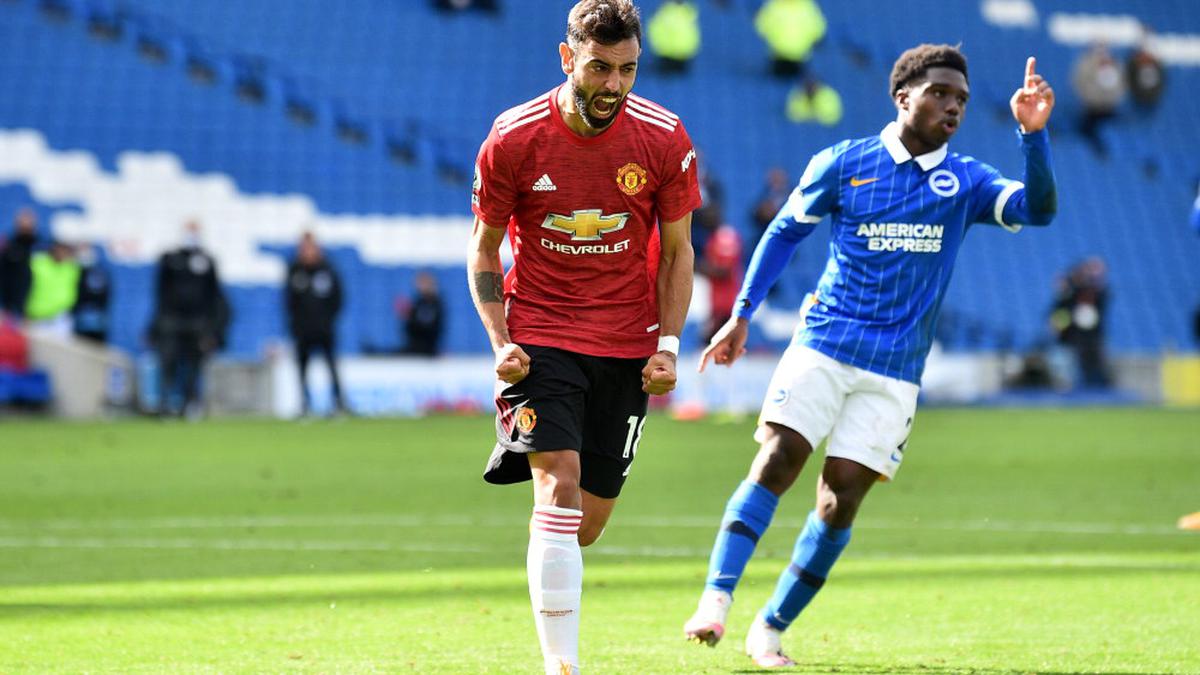 United earns dramatic win at Brighton with late Fernandes penalty