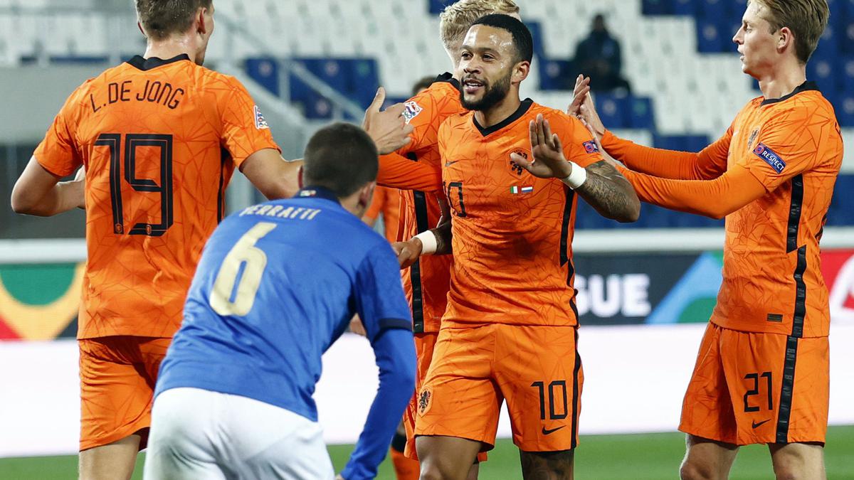 UEFA Nations League: Italy extends unbeaten run with Dutch draw, Poland thrashes Bosnia -