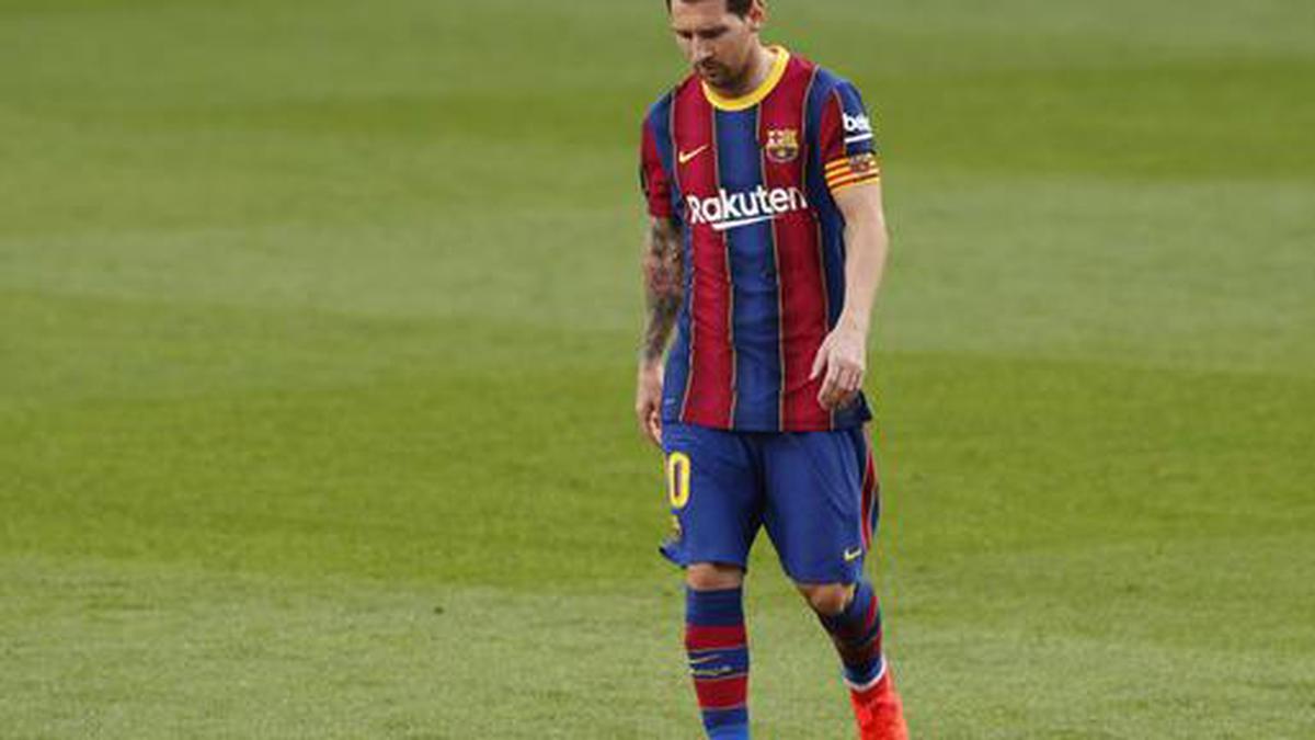 Barca's Messi to miss Eibar game with ankle injury