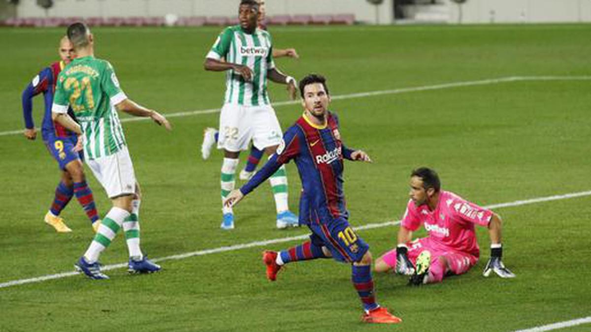 Lionel Messi brace hands Barcelona sweet win over Real Betis