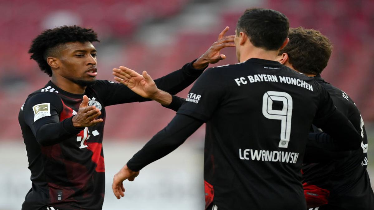 Bayern made to sweat for 3-1 win at Stuttgart bundesliga